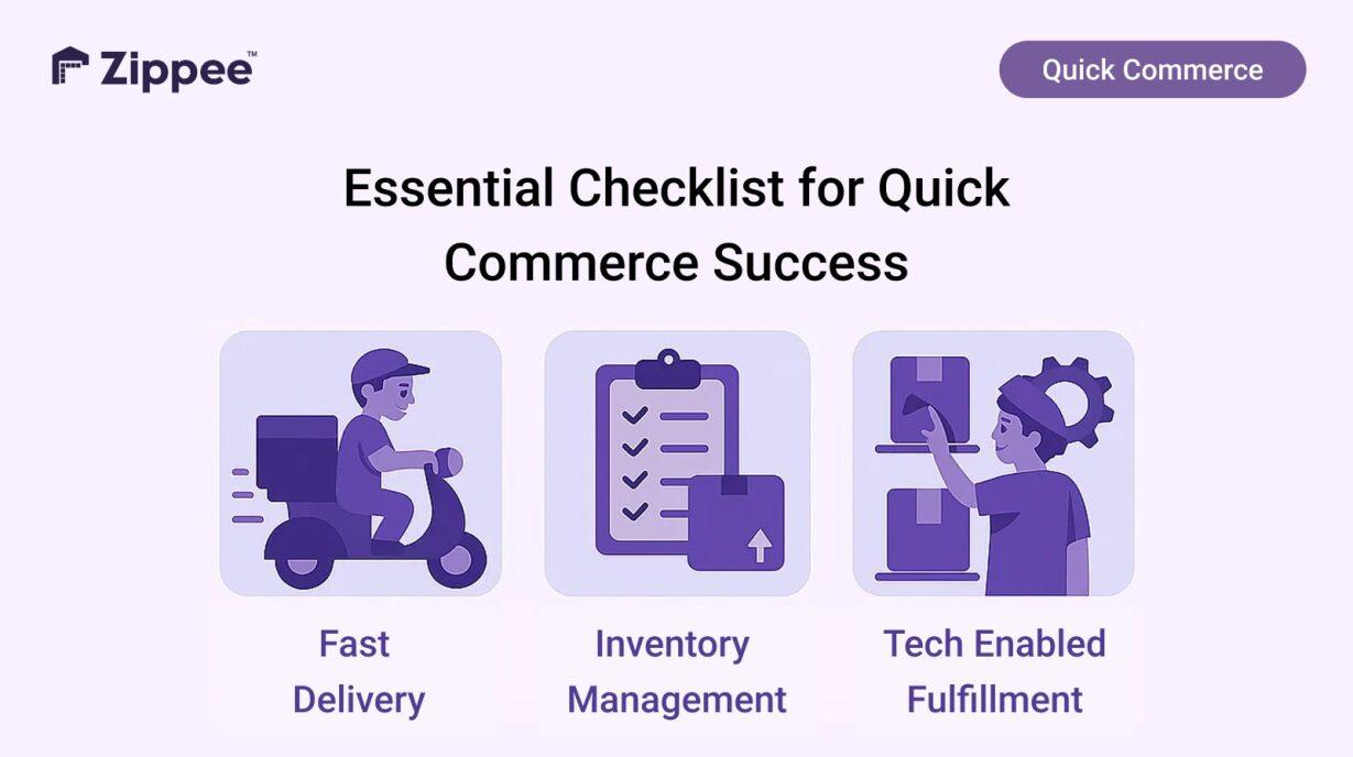 Essential Checklist for Quick Commerce Success