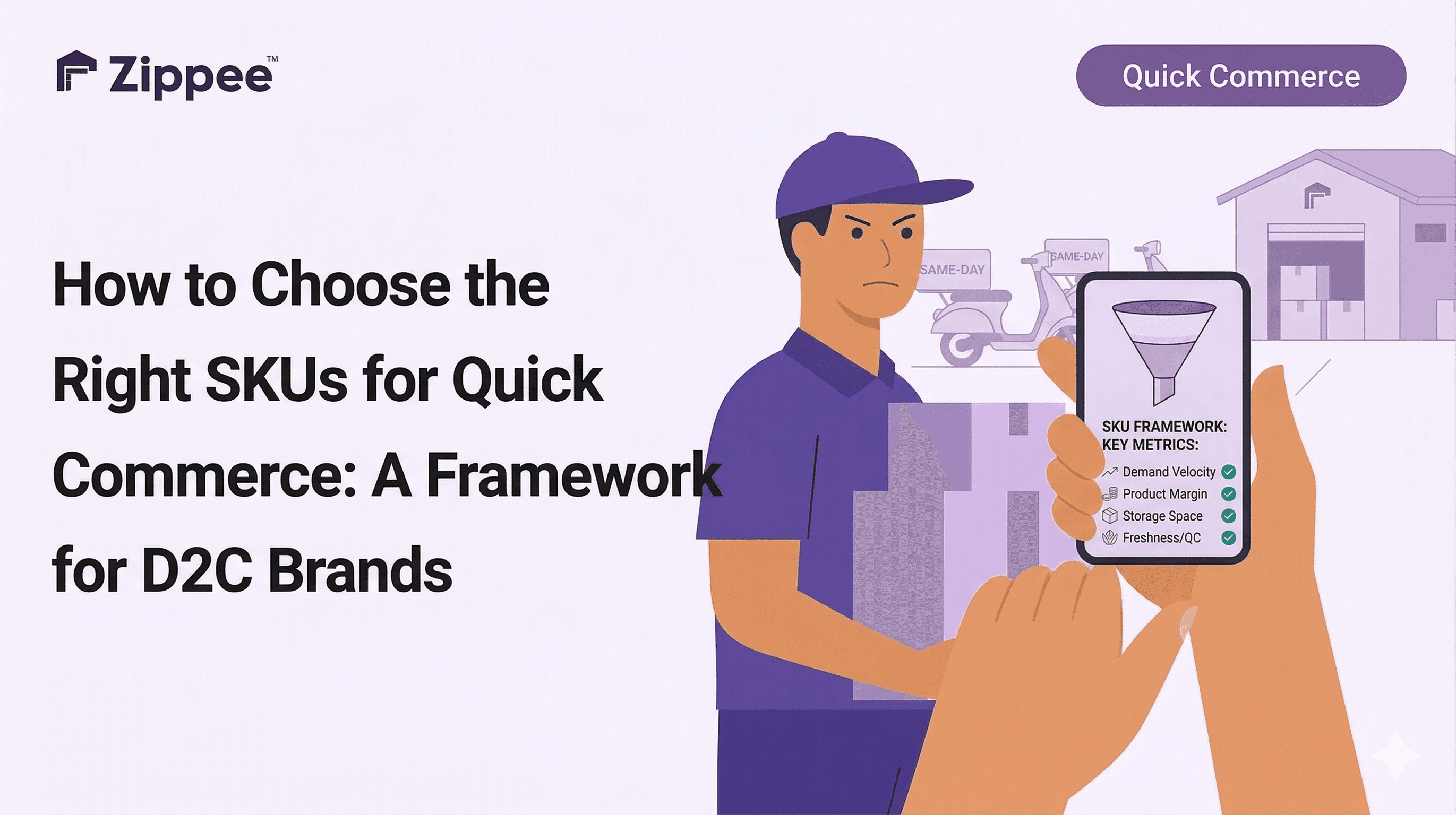 How to Choose the Right SKUs for Quick Commerce: A Framework for D2C Brands