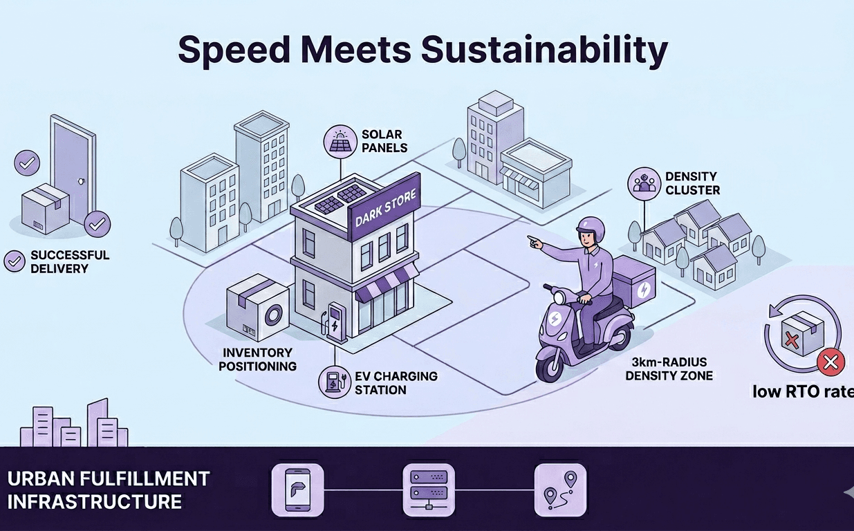 Eco-Friendly Quick Commerce: D2C Low-Carbon Fast Delivery